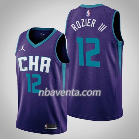 Camiseta Hombre Charlotte Hornets Terry Rozier III 12 2019-20 Jordan Brand Statement Edition Swingman